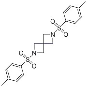Molecular Structure of 13595-48-7 (2,6-Diazaspiro[3.3]heptane, 2,6-bis[(4-Methylphenyl)sulfonyl]-)